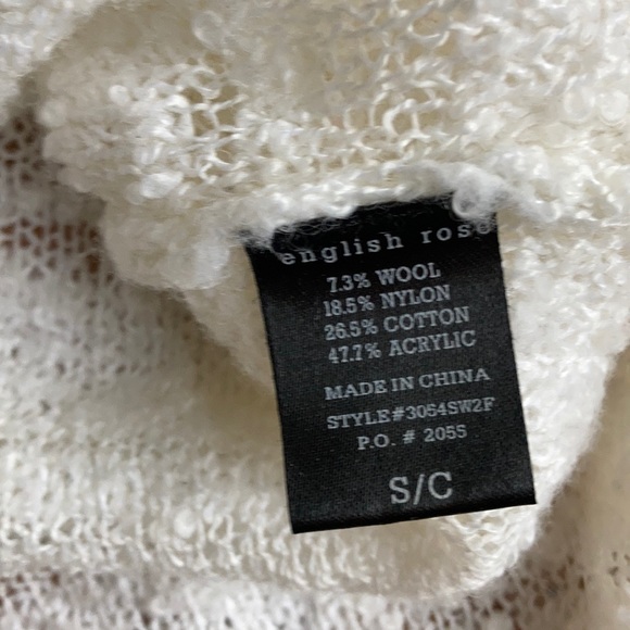 🌿3X33$🌿Jewelled white sweater - Picture 7 of 8